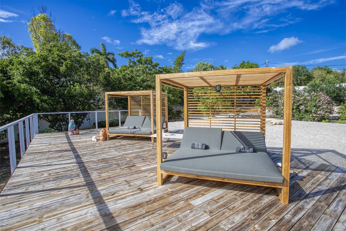 A louer villa 2 chambres Terres Basses Saint Martin_ Terrasse - 8